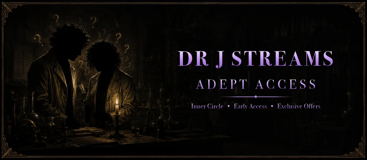 Dr J Streams Adept Access tier. Full access to the Inner Circle Discord. Early access. Exclusive offers.